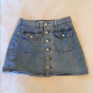 PacSun denim skirt